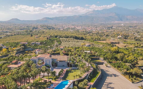 Villa Ingrid 12: Tree, Landscape, Residential Area, Bird'S-Eye View, Aerial Photography, Estate, Resort, Eco Hotel, Hacienda