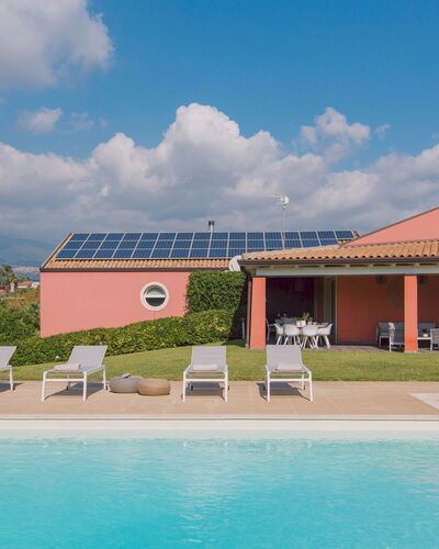 Villa Kimia 8: Swimming Pool, Estate, Farmhouse, Resort, Hacienda, Villa, Landscaping, Eco Hotel, Backyard