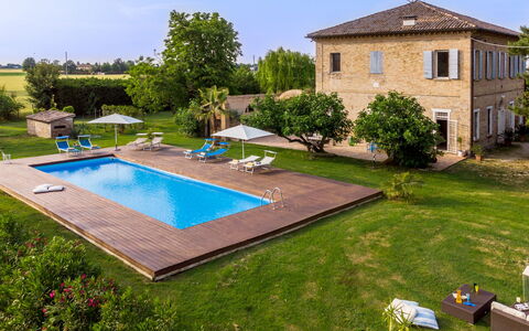 Villa Rustica 8: Swimming Pool, Estate, Resort, Farmhouse, Lawn, Garden, Hacienda, Landscaping, Villa, Eco Hotel