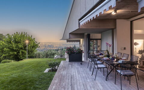 Villa degli Ulivi 8: Home, Chair, Estate, Shade, Garden, Landscaping, Balcony, Villa, Yard, Eco Hotel