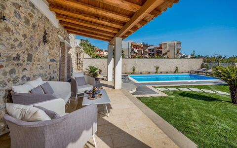 Villa Gallus 6: Swimming Pool, Furniture, Resort, Outdoor Furniture, Apartment, Chair, Flagstone, Eco Hotel, Estate
