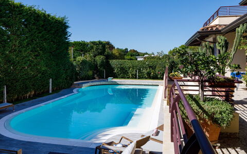 Villa Alais 8: Blue, Swimming Pool, Resort, Leisure, Outdoor Furniture, Eco Hotel, Shade, Villa, Hacienda, Hotel