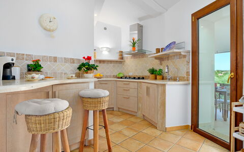 Villa la Marina 5+1: Interior Design, Furniture, Wood, Flooring, Floor, Countertop, Kitchen, Ceiling, Home, Room