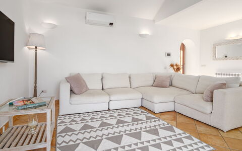 Villa la Marina 5+1: Furniture, Interior Design, Couch, Flooring, Floor, Living Room, Wood, Room, Home
