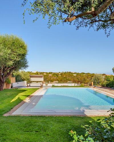 Villa la Marina 5+1: Blue, Swimming Pool, Architecture, Garden, Estate, Resort, Landscaping, Shade, Backyard, Hacienda