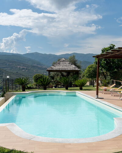 Villa Vittorio 6+2: Swimming Pool, Water, Resort, Outdoor Furniture, Eco Hotel, Thermae, Water Feature, Shade, Chair, Hacienda