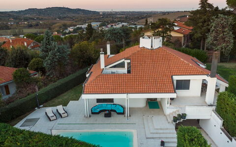 Villa Vae Victis 6: Roof, Residential Area, Swimming Pool, House, Home, Estate, Villa, Eco Hotel, Resort, Design