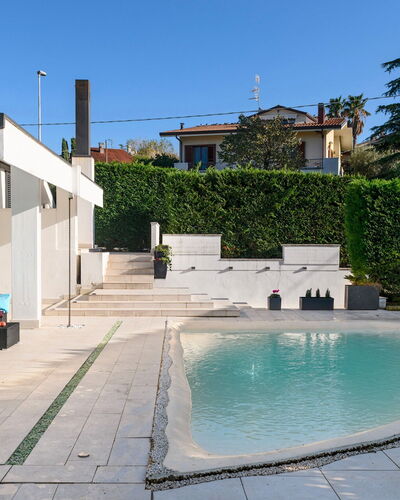 Villa Vae Victis 6: Swimming Pool, Residential Area, Composite Material, Shade, Water Feature, Resort, Concrete, Backyard, Garden, Landscaping