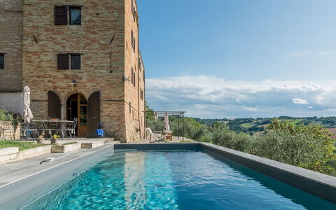 Casatorre 6+2: Swimming Pool, Estate, Outdoor Furniture, Villa, Resort Town