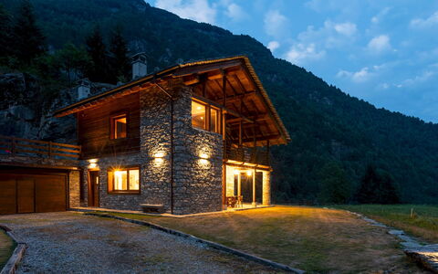 Chalet Walser 4+2: Building, House, Home, Architecture, Cottage, Roof, Rural Area, Mountain Range, Valley, Hill Station