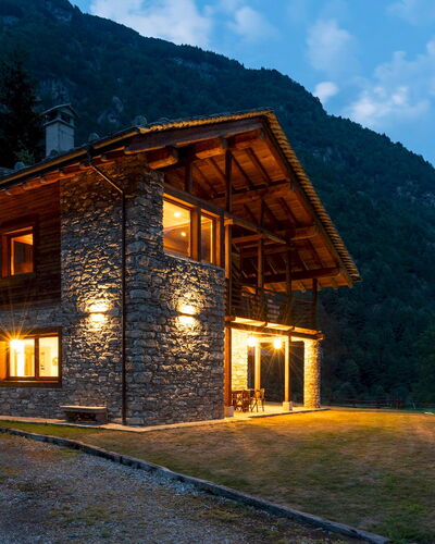 Chalet Walser 4+2: Building, House, Home, Architecture, Cottage, Roof, Rural Area, Mountain Range, Valley, Hill Station