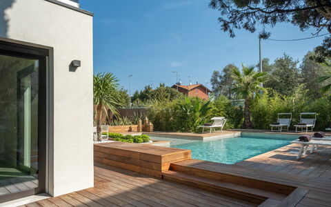 Marea 8: Swimming Pool, Residential Area, Home, Architecture, House, Resort, Composite Material, Eco Hotel, Estate, Garden