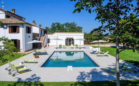 Villa Ardente 12+1: Swimming Pool, Residential Area, House, Home, Estate, Resort, Villa, Hacienda, Mansion, Eco Hotel