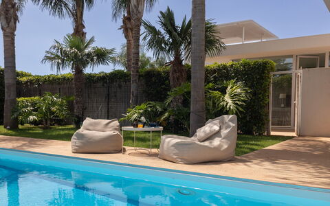Villa Carrubo 4: Swimming Pool, Resort, Leisure, Eco Hotel, Outdoor Furniture, Shade, Vacation, Landscaping