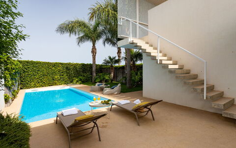 Villa Carrubo 4: Swimming Pool, Resort, Eco Hotel, Shade, Outdoor Furniture, Landscaping, Hacienda, Estate, Villa
