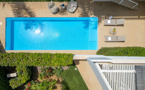 Villa Carrubo 4: Swimming Pool, Leisure, Resort, Composite Material, Eco Hotel, Outdoor Furniture, Garden, Shade, Water Feature, Landscaping
