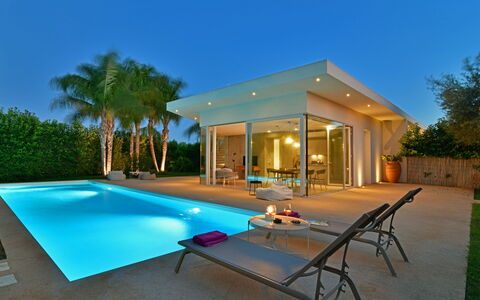 Villa Mandorlo 4: Swimming Pool, Resort, Eco Hotel, Composite Material, Shade, Estate, Villa, Hotel, Leisure, Outdoor Furniture