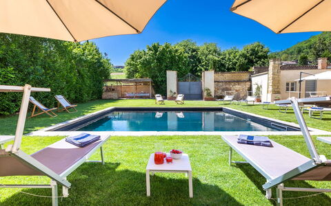Palazzo Pozzo Bonelli 14: Outdoor Furniture, Swimming Pool, Sunlounger, Garden, Resort, Leisure, Landscaping, Chair, Lawn, Eco Hotel
