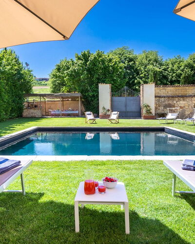 Palazzo Pozzo Bonelli 14: Outdoor Furniture, Swimming Pool, Sunlounger, Garden, Resort, Leisure, Landscaping, Chair, Lawn, Eco Hotel
