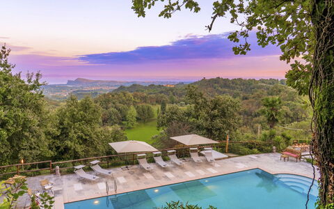 Tenuta Navelli 12+2: Blue, Swimming Pool, Tree, Resort, Eco Hotel, Thermae, Resort Town, Water Feature, Landscaping, Tropics