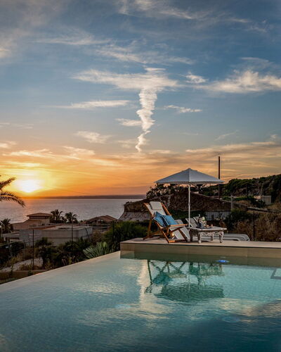 Villa Mulberry 10: Blue, Water, Swimming Pool, Coastal And Oceanic Landforms, Sea, Resort, Coast, Dusk, Ocean, Evening