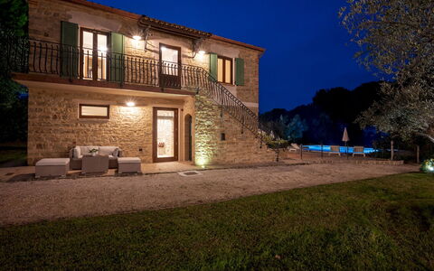 Villa Cherubini 8+1: Architecture, House, Home, Estate, Cottage, Farmhouse, Mansion, Villa, Hacienda, Balcony