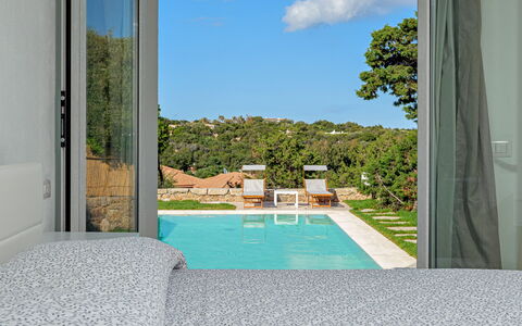 Villa la Maddalena 6+2: Swimming Pool, Resort, Eco Hotel, Hotel, Villa, Bedroom, Bed, Linens, Penthouse Apartment, Boutique Hotel