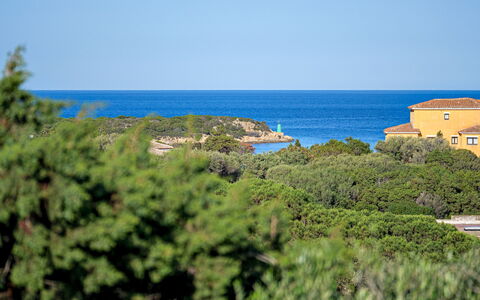Villa la Maddalena 6+2: Sky, Blue, Water, Green, Horizon, Natural Landscape, Coast, Coastal And Oceanic Landforms, Sea, Ecoregion