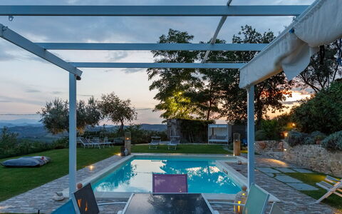 Casalina 8: Swimming Pool, Resort, Shade, Outdoor Structure, Eco Hotel, Outdoor Furniture, Patio, Pergola, Garden, Villa