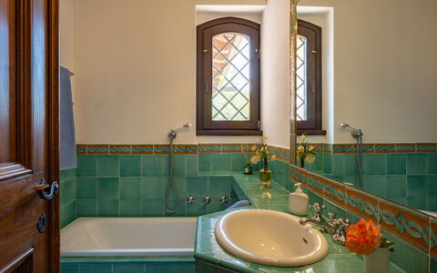 Dolce Collina 10: Bathroom, Plumbing Fixture, Bathroom Sink, Interior Design, Wall, Flooring, Sink, Tap, Floor, Plumbing