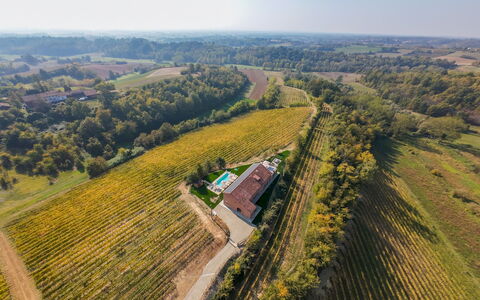 Cascina Buzio 12: Landscape, Field, Plain, Plantation, Bird'S-Eye View, Agriculture, Rural Area, Land Lot, Aerial Photography, Farm