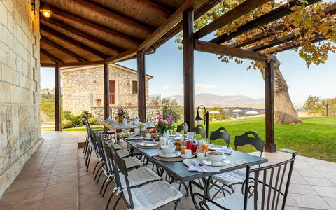 Villa Cusano 18: Furniture, Land Lot, Estate, Farmhouse, Resort, Garden, Eco Hotel, Chair, Outdoor Furniture, Landscaping