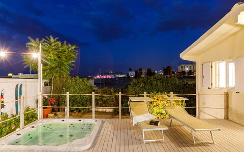 Casetta del Pescatore 4: Apartment, Resort, Hotel, Eco Hotel, Balcony, Swimming Pool, Houseplant, Villa, Night, Boutique Hotel