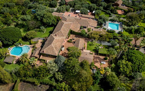 Linera 10: Swimming Pool, Estate, Resort, Landscaping, Garden, Hacienda, Aerial Photography, Villa, Eco Hotel, Bird'S-Eye View