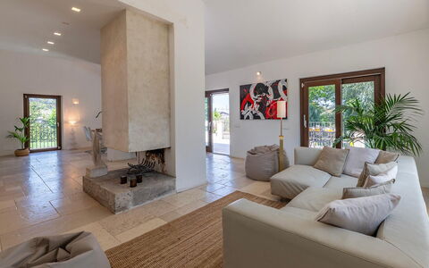 Villa Corte Sant'Anna 6+2: Wall, Flooring, Floor, Furniture, Home, Couch, Interior Design, Living Room, Ceiling, Room
