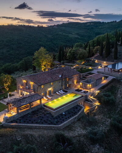 Tenuta Santa Cristina 10: Estate, Eco Hotel, Resort, Mansion, Villa, Swimming Pool, Landscaping, Farmhouse, Courtyard, Mountain Village