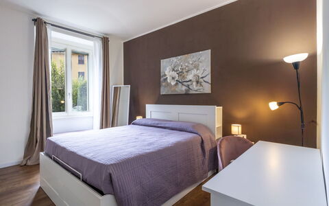 Genzianella Alpine Apartment: Flooring, Floor, Ceiling, Interior Design, Countertop, Kitchen, Cabinetry, Room, Major Appliance, Light Fixture