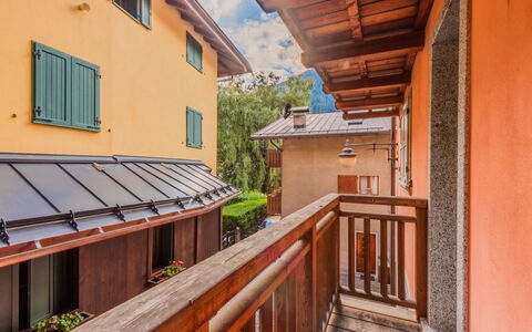 Rugia: Architecture, Home, Apartment, Balcony, Wood Stain, Mountain Village