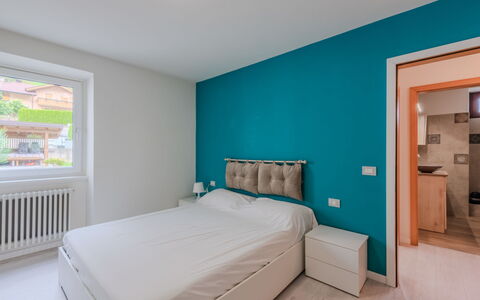 Federica: Interior Design, Bedroom, Bed, Wall, Furniture, Flooring, Floor, Wood, Ceiling, Bed Sheet