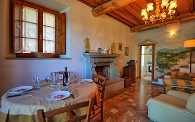 Chiesa: Room, Property, Building, Furniture, Interior Design, House, Real Estate, Table, Home, Living Room