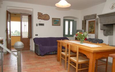 Il Colombaio: Room, Property, Furniture, Building, Floor, House, Interior Design, Table, Dining Room, Real Estate