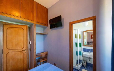 Casa Grion: Wall, Wood, Interior Design, Floor, Flooring, Ceiling, Room, Furniture, Bed, Bedroom