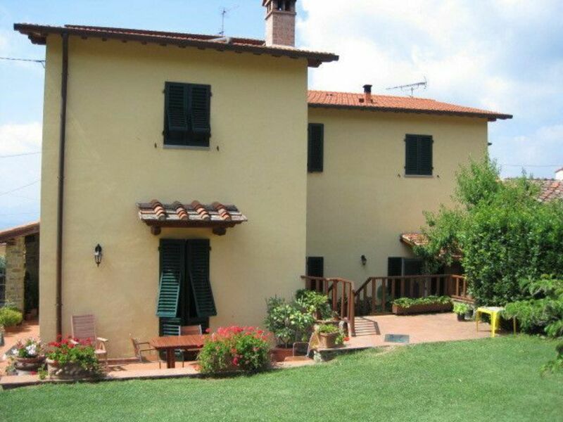 Villa La Ripa view from the garden.
