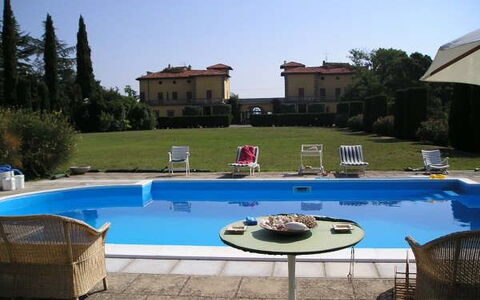 The swimming pool 
