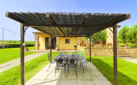 Podere Marcigliano: Garden, Cottage, Farmhouse, Shade, Landscaping, Estate, Yard, Backyard, Stone Wall, Hacienda
