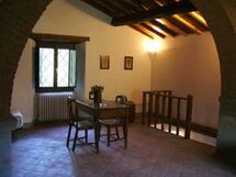 Villa Polvano Granaio - the living on the first floor