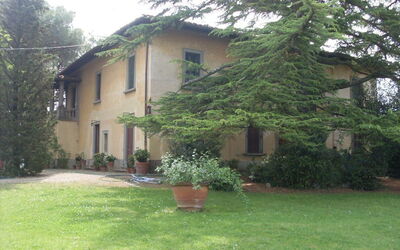 View of the Villa from the garden