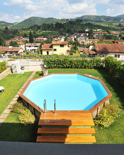 Casa Fabrizio: Water, Cloud, Sky, Plant, Property, Swimming Pool, Building, Azure, Tree, Mountain