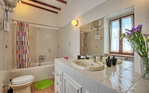 Villa Campogialli: Bathroom, Room, Property, Interior Design, Building, House, Real Estate, Home, Furniture, Architecture