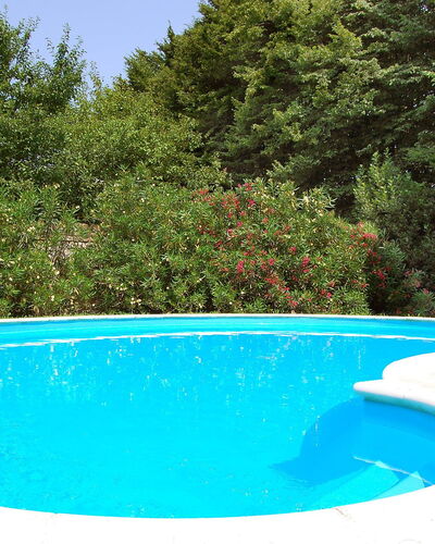 Barchessa Palladio: Blue, Swimming Pool, Leisure, Composite Material, Resort, Shade, Backyard, Eco Hotel, Landscaping, Water Feature